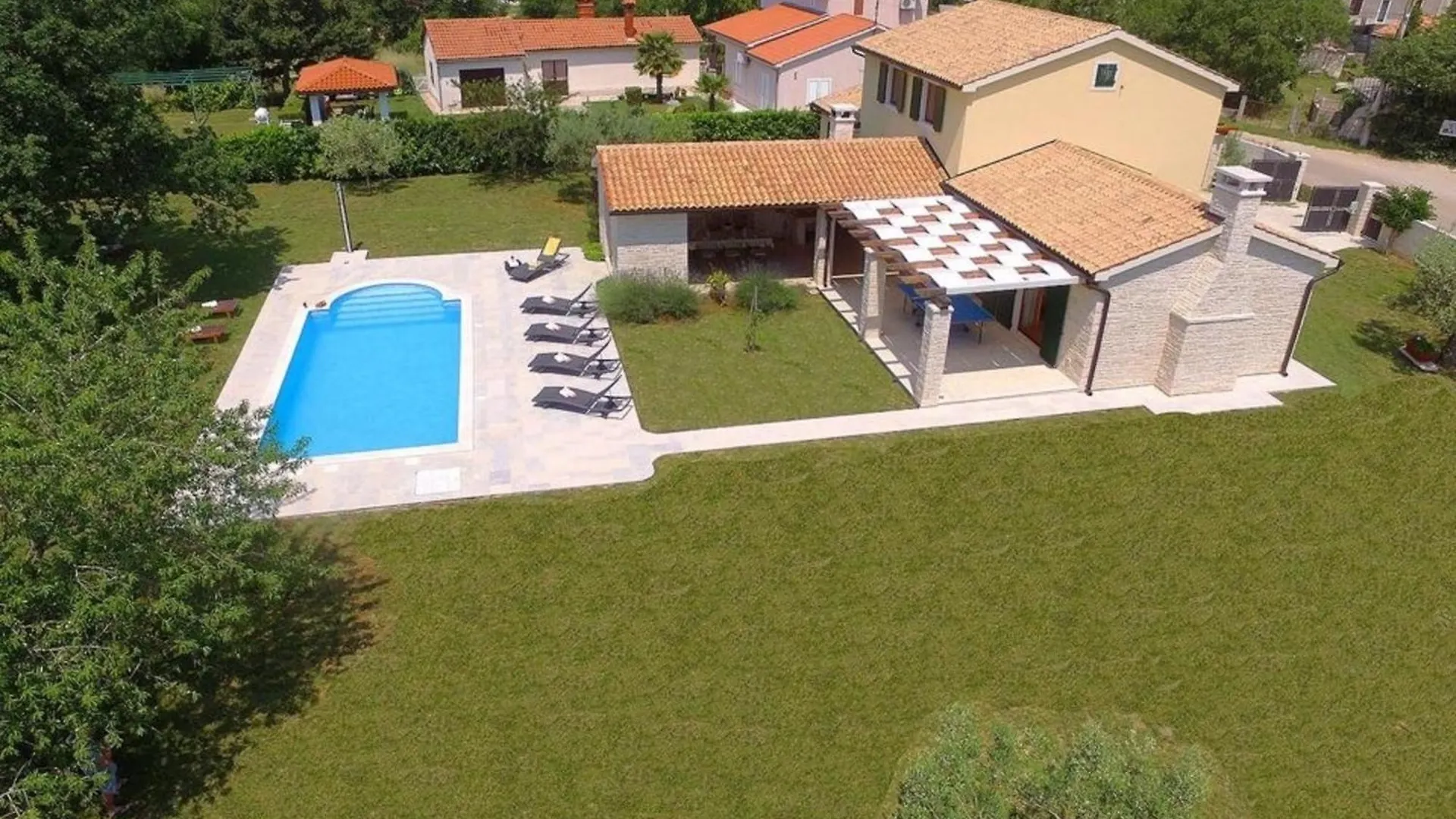 Ferienhaus Mit Privatpool Fuer 8 Personen Ca 175 Qm In Hrboki, Istrien Bucht Von Rasa Chorwacja